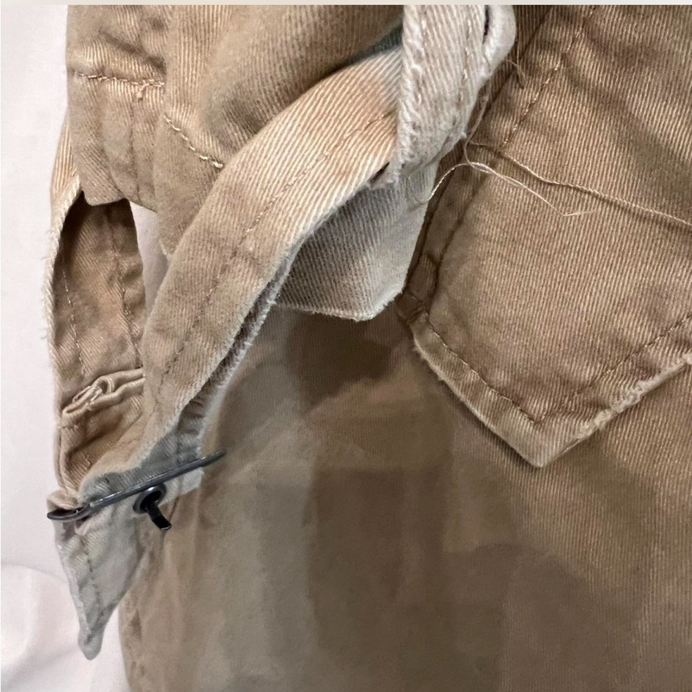 Free People Tan Double-Breasted Trench Coat - Picture 4 of 8